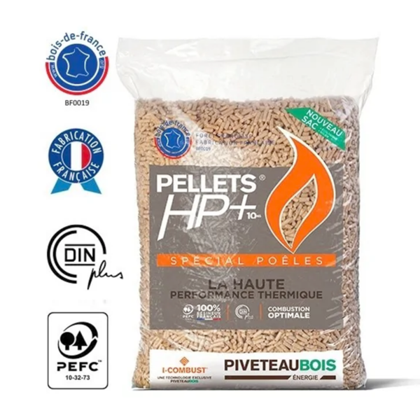 3 Paletten Pellets von PIVETEAU HP+ – Ansicht 1