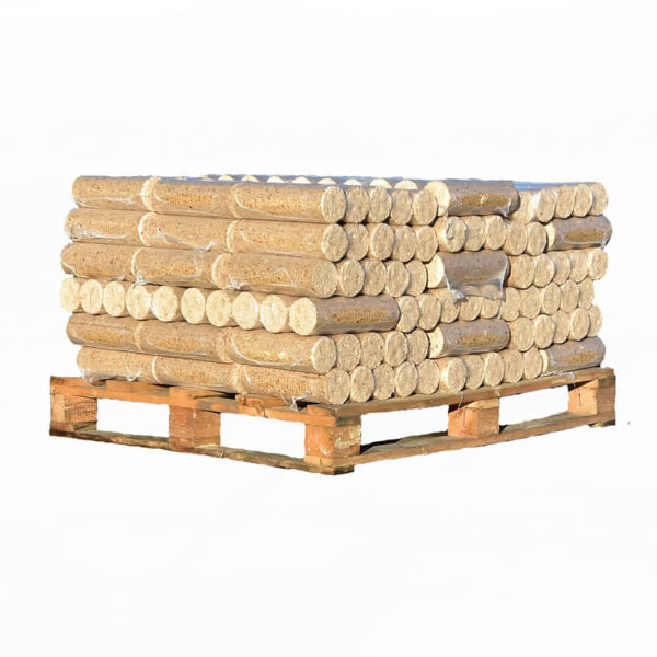 Holzbriketts – Halbpalette – Ansicht 1