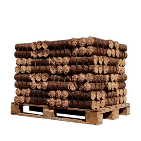 Verdichtetes Holz – Nachtbriketts, Halbpallette à 480 kg – Ansicht 1