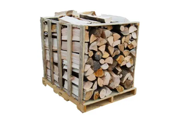 Trockenes Brennholz – 40 cm, Mischung Buche und Eiche, 1 Schüttraummeter (SRM) – Ansicht 1