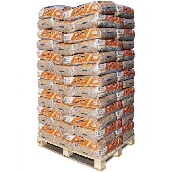 DRAGON Holzpellets 6mm ENplusA1, 65 x 15kg Palette – Ansicht 1