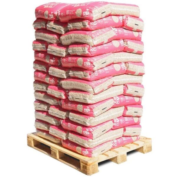 FIREFLIES Holzpellets 6mm ENplusA1, 65 x 15kg Palette – Ansicht 1