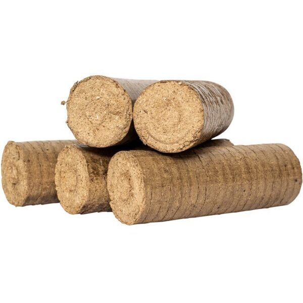 NESTRO Hartholzbriketts Premium rund ohne Loch 480kg – Ansicht 2