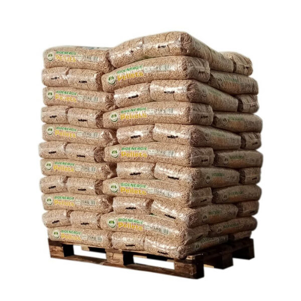 Bio Energie Pellets – Palette mit 66 Säcken à 15 kg – Ansicht 1