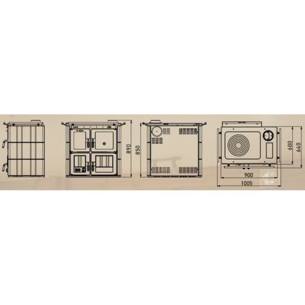 LINCAR Bea 702A GL – 7,5 kW – Ansicht 4