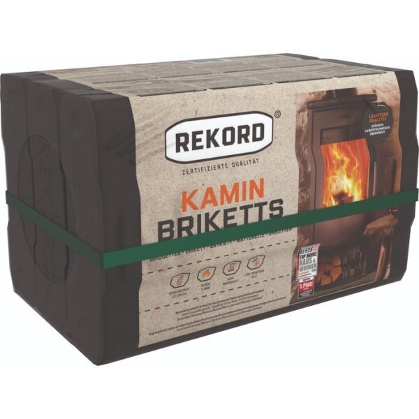 REKORD Braunkohlebriketts als Palette Folie – Ansicht 4