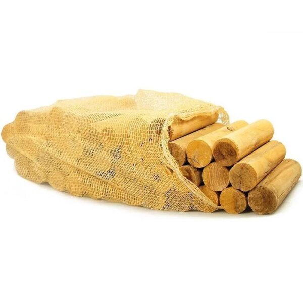 Rundholz Birke 28 cm im Sack – Ansicht 2
