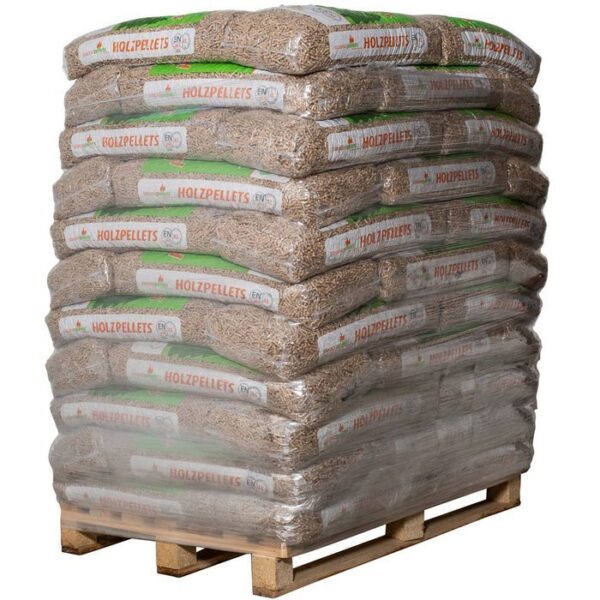 Saxoniapellets 6mm ENplusA1, 66 x 15kg Palette – Ansicht 3