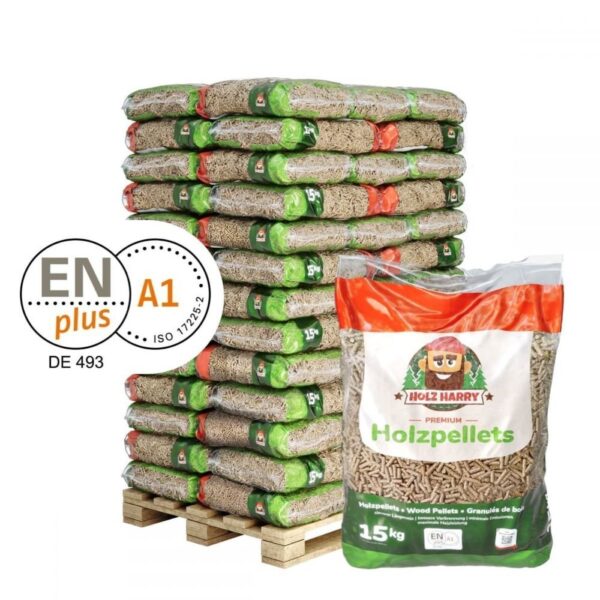 3 Paletten Pellets von HOLZ HARRY – Ansicht 1